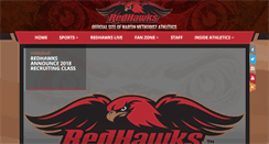 Desktop Screenshot of goredhawks.com